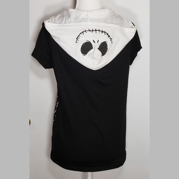 Disney Nightmare Before Chrismas Hooded Shirt - Picture 3 of 4